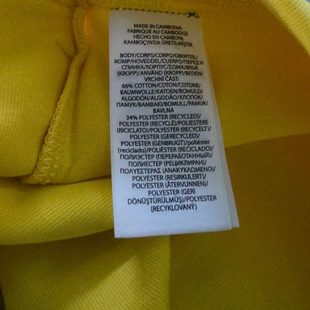 Polo Ralph Lauren Mens Double Knit Shorts Spellout Yellow Big & Tall Logo 5XB - Picture 7 of 11